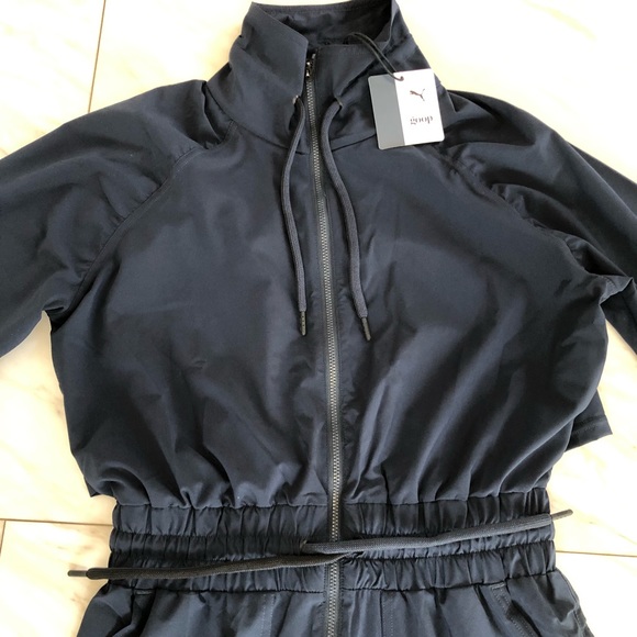 Puma x Goop Windbreaker Performance Jumpsuit Dark Sapphire 521145-89 Jumper - Picture 4 of 14